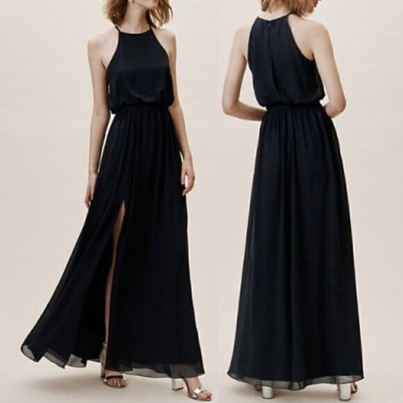 BHLDN CAYENNE SLEEVELESS DRESS NAVY - Picture 1 of 11